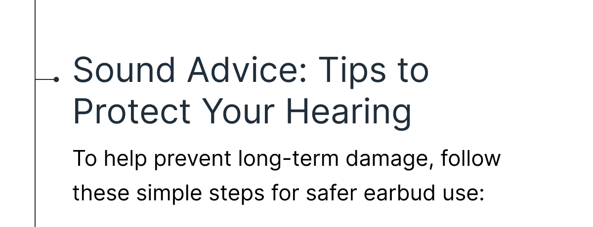 Sound Advice: Tips to Protect Your Hearing