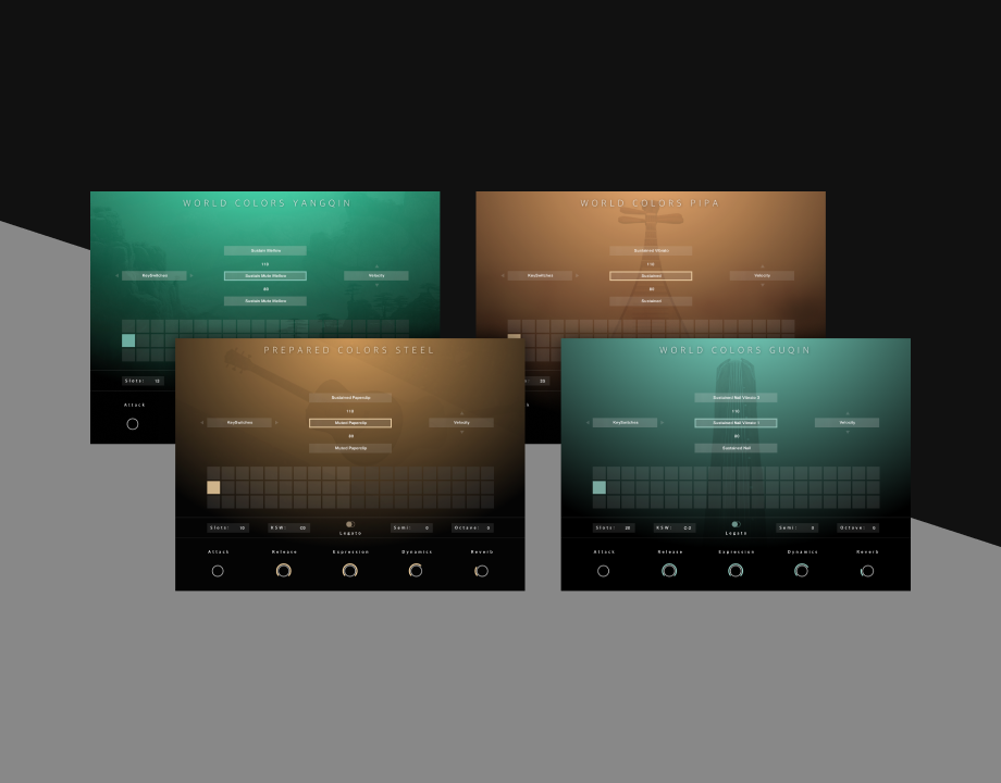Evolution Series - Colors - Plucked Textures Collection