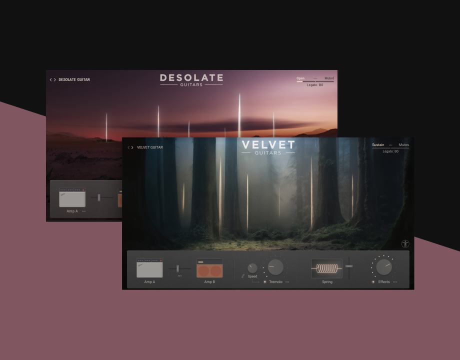 e-instruments - Desolate Guitars & Velvet Guitars Bundle