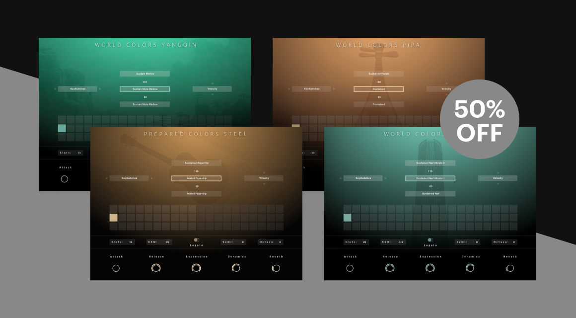 Colors - Plucked Textures